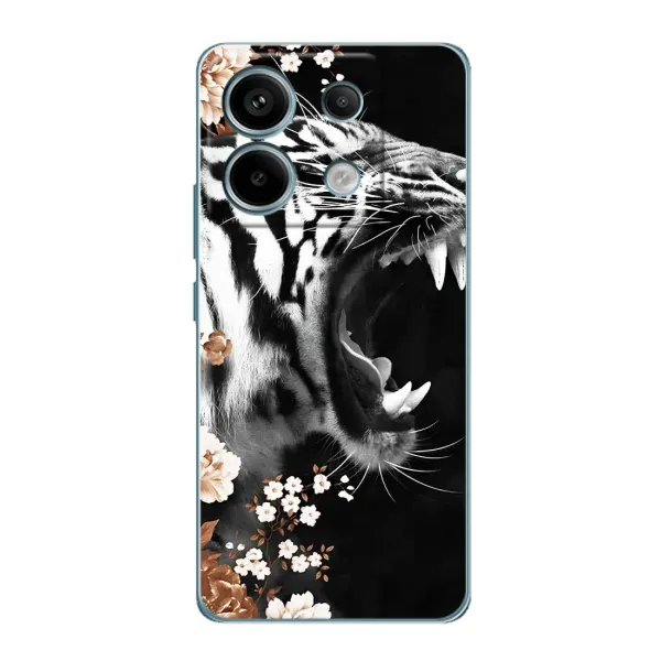 Чохол з принтом «Стильний ТИГР» для Xiaomi Redmi Note 13 Pro Чохол з принтом «Стильний ТИГР» для Xiaomi Redmi Note 13 Pro