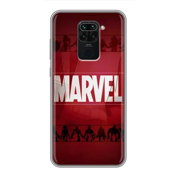 Чохол з принтом «MARVEL» для Xiaomi Redmi Note 9 Чохол з принтом «MARVEL» для Xiaomi Redmi Note 9