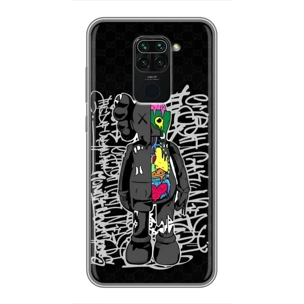 Чохол з принтом «Стиль Bearbrick» для Xiaomi Redmi Note 9 Чохол з принтом «Стиль Bearbrick» для Xiaomi Redmi Note 9