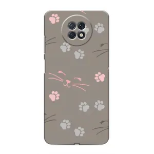 Чохол з малюнком кіт на Xiaomi Redmi Note 9T (Лапи і вуса)