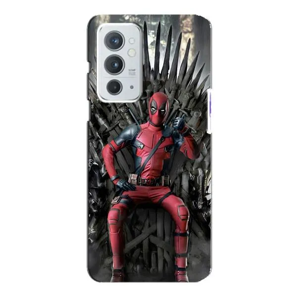 Чохол з принтом «Дедпул на троні» для OnePlus 9RT Чохол з принтом «Дедпул на троні» для OnePlus 9RT