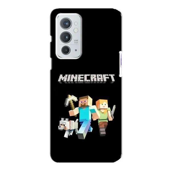 Чехол с принтом «герои Minecraft» для OnePlus 9RT