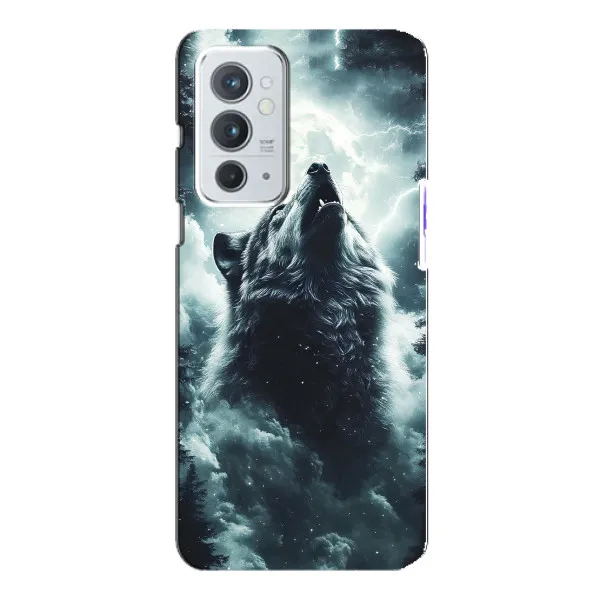 Чехол с принтом «Волк в облаках» для OnePlus 9RT Чехол с принтом «Волк в облаках» для OnePlus 9RT