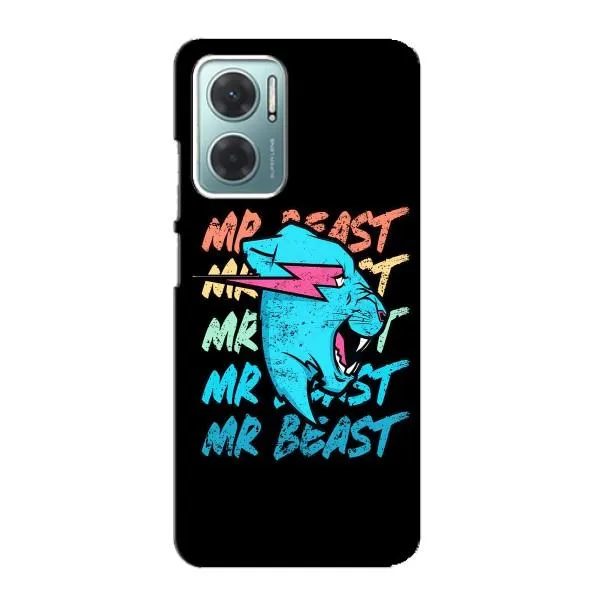 Чехол с принтом «logo Mr beast» для Xiaomi Redmi Note 11E