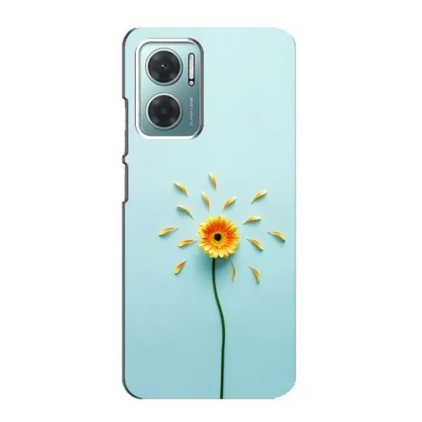 Чохол з принтом «Жовта квітка» для Xiaomi Redmi Note 11E