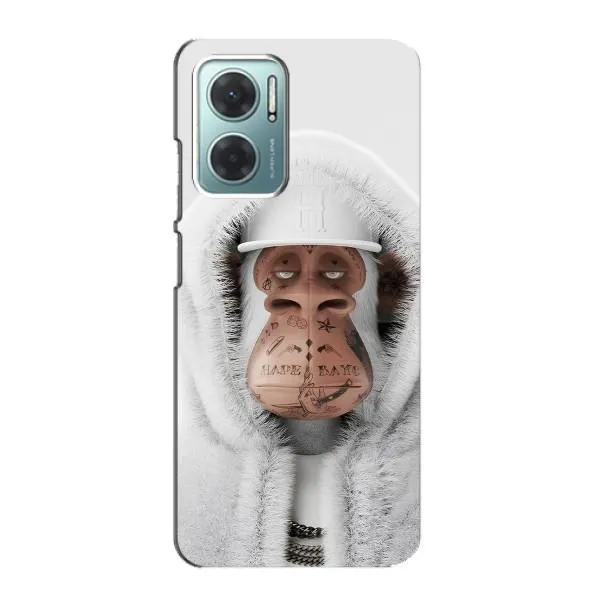 Чохол з принтом «мавпа NFT в тату» для Xiaomi Redmi Note 11E