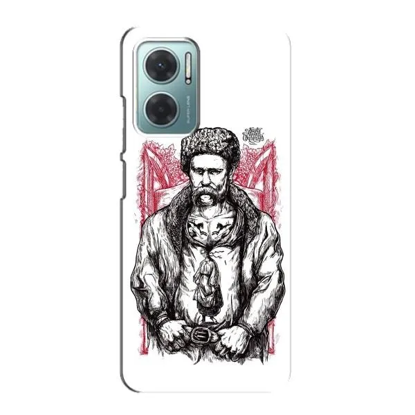 Чохол з принтом «Козак Шевченко» для Xiaomi Redmi Note 11E