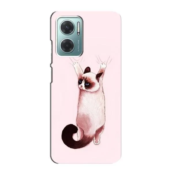 Чохол з принтом «Котик падає» для Xiaomi Redmi Note 11E