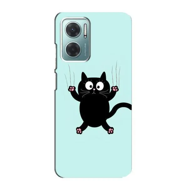 Чохол з принтом «Падаючий кіт» для Xiaomi Redmi Note 11E