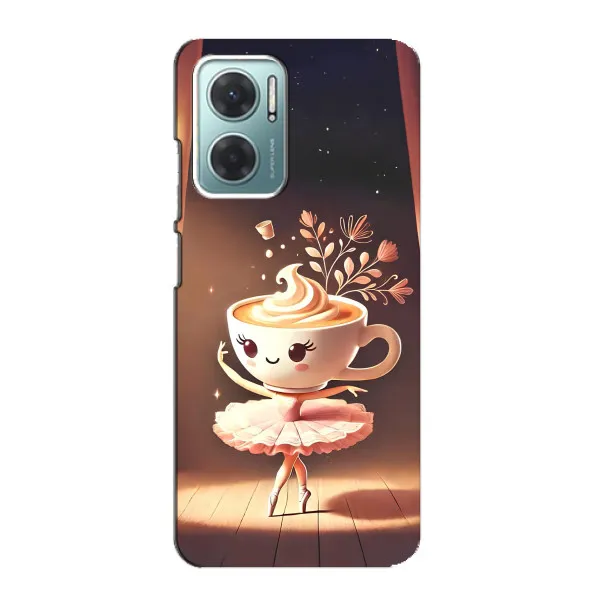Чохол з принтом «Балерина капучина» для Xiaomi Redmi Note 11E