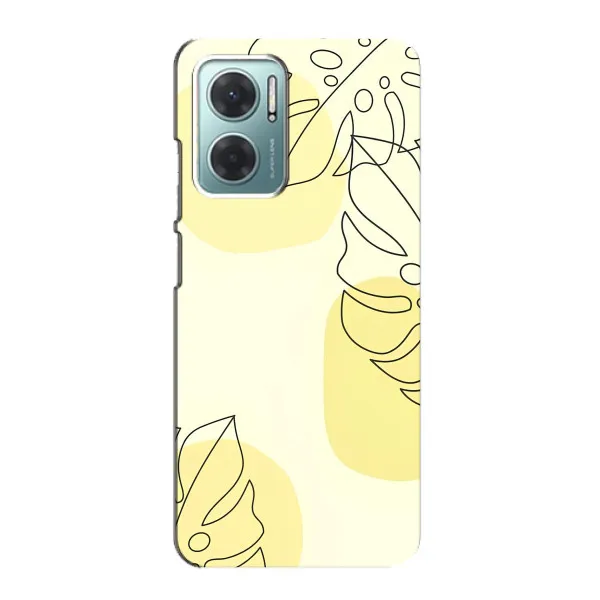 Чехол с принтом «Желтая монстера арт» для Xiaomi Redmi Note 11E Чехол с принтом «Желтая монстера арт» для Xiaomi Redmi Note 11E