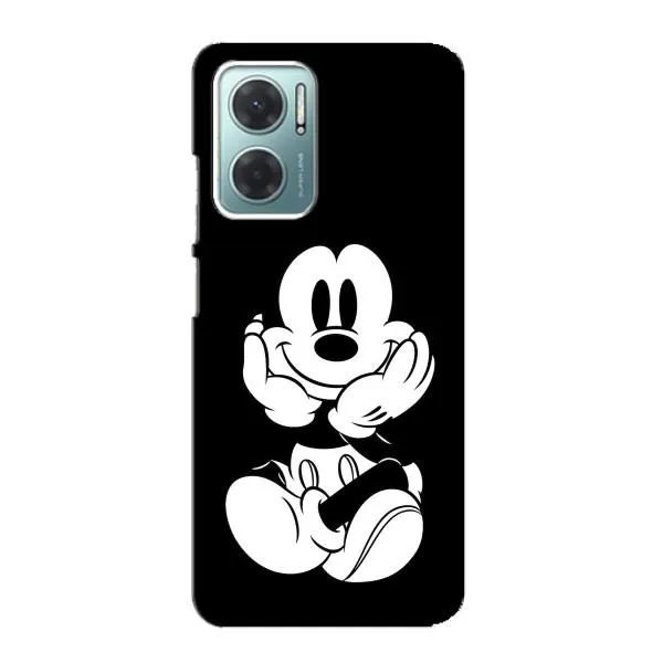 Чехол с принтом «Микки на черном» для Xiaomi Redmi Note 11E Чехол с принтом «Микки на черном» для Xiaomi Redmi Note 11E