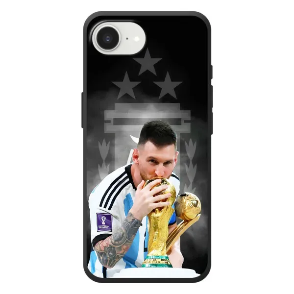 Чехол с принтом «Месси Чемпион» для iPhone 17e