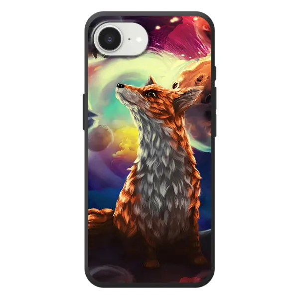 Чехол с принтом «Лисица в космосе» для iPhone 17e Чехол с принтом «Лисица в космосе» для iPhone 17e