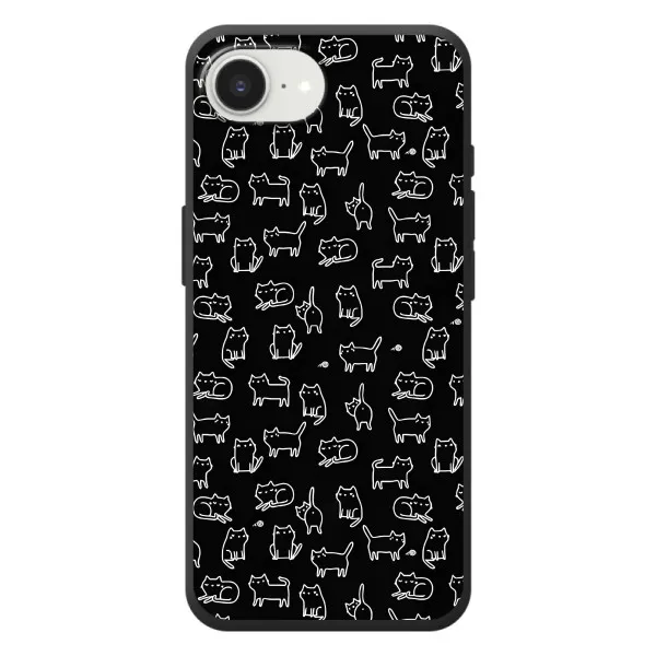 Чехол с принтом «Меленькие котики» для iPhone 17e Чехол с принтом «Меленькие котики» для iPhone 17e