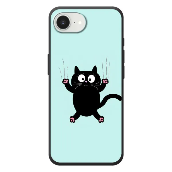 Чехол с принтом «Падающий кот» для iPhone 17e Чехол с принтом «Падающий кот» для iPhone 17e