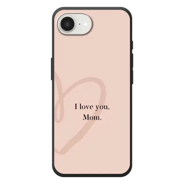 Чехол с принтом «Сердце маме» для iPhone 17e Чехол с принтом «Сердце маме» для iPhone 17e