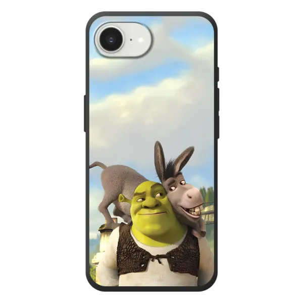Чехол с принтом «Шрек и Осел» для iPhone 17e