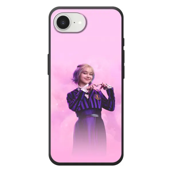 Чехол с принтом «Яркая Энид Уэнздей» для iPhone 17e