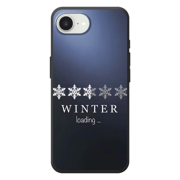Чехол с принтом «Winter loading» для iPhone 17e