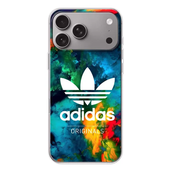 Чехол с принтом «Яркий Адидас» для Apple iPhone 18 Pro Max