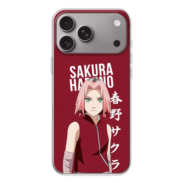 Чехол с принтом «Аниме Сакура» для Apple iPhone 18 Pro Max