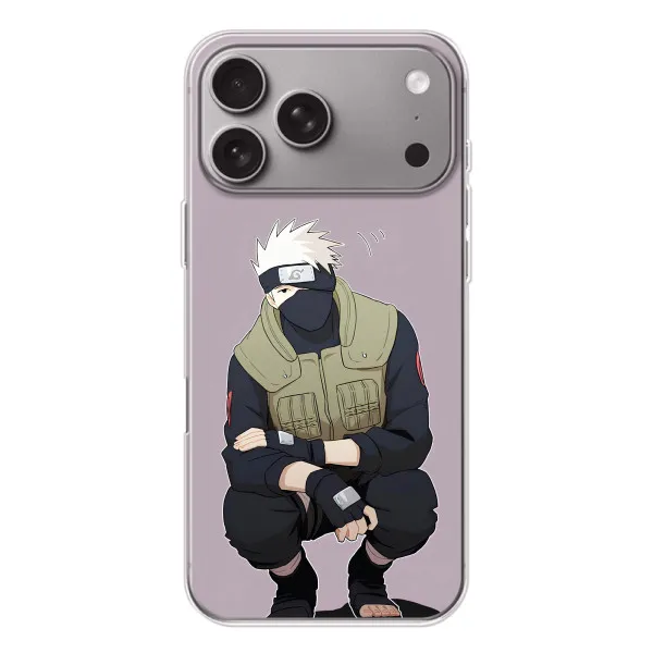 Чехол с принтом «Какаши» для Apple iPhone 18 Pro Max