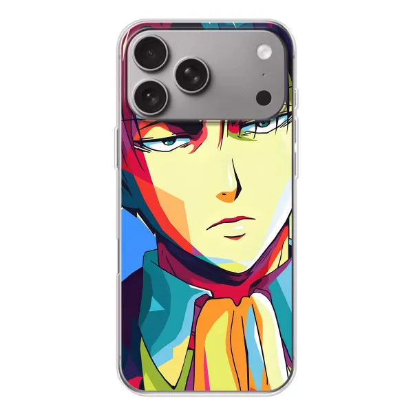 Чехол с принтом «Леви Аккерман» для Apple iPhone 18 Pro Max