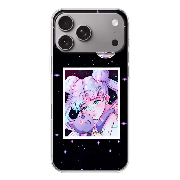 Чехол с принтом «Сейлор Мун» для Apple iPhone 18 Pro Max