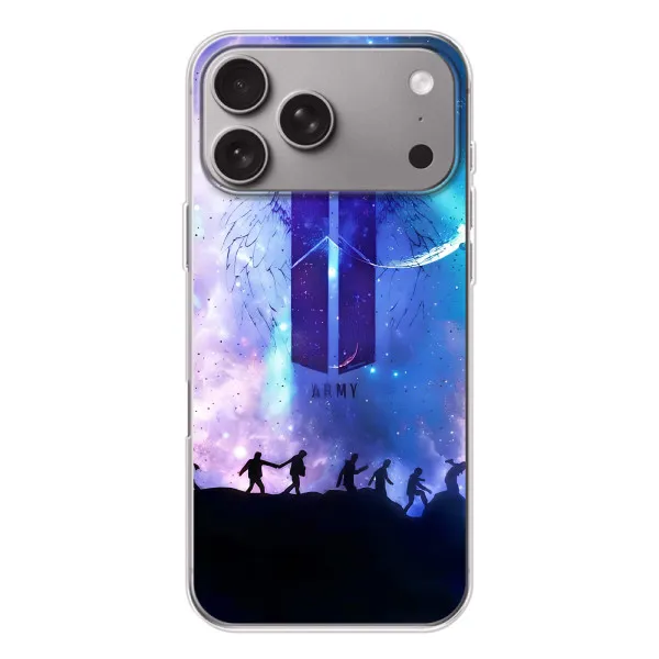 Чехол с принтом «Army BTS» для Apple iPhone 18 Pro Max