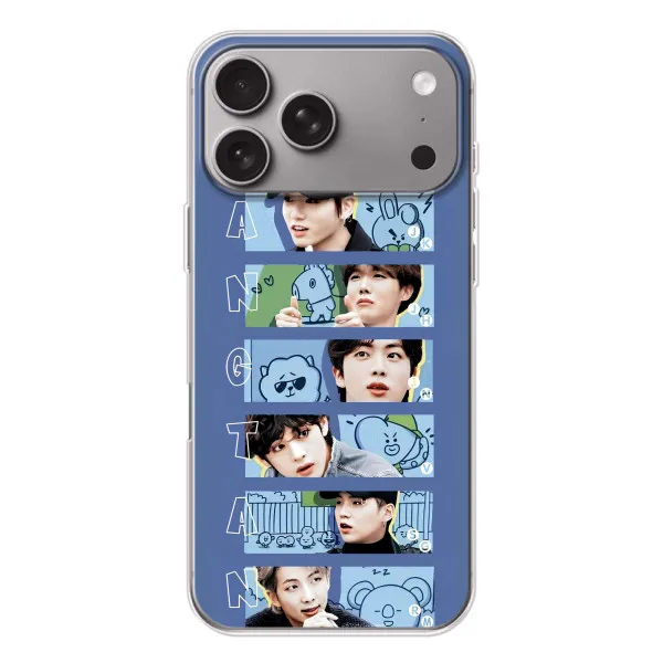 Чехол с принтом «Bangtan» для Apple iPhone 18 Pro Max
