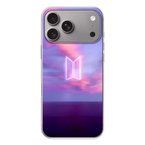 Чехол с принтом «BTS логотип» для Apple iPhone 18 Pro Max