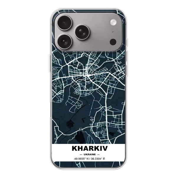 Чехол с принтом «Харьков» для Apple iPhone 18 Pro Max