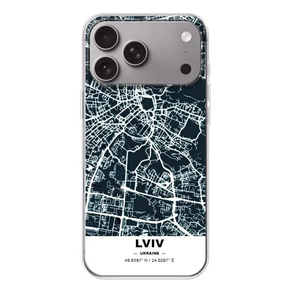 Чехол с принтом «Львов» для Apple iPhone 18 Pro Max
