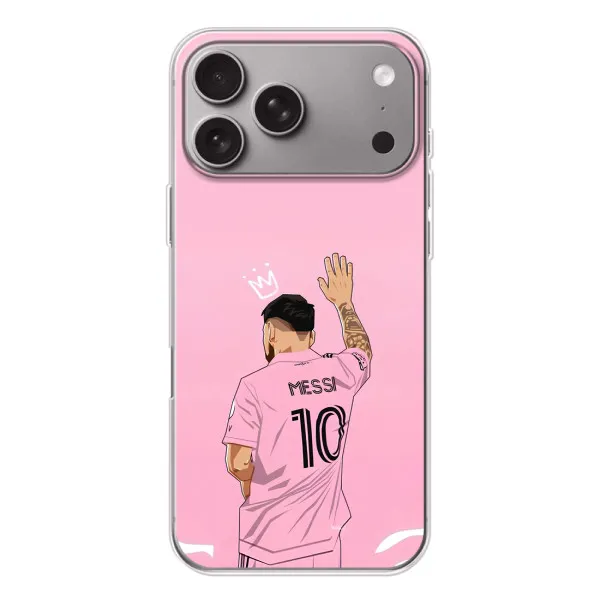 Чехол с принтом «Месси Маями» для Apple iPhone 18 Pro Max