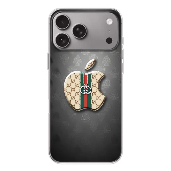 Чехол с принтом «Apple gucci» для Apple iPhone 18 Pro Max