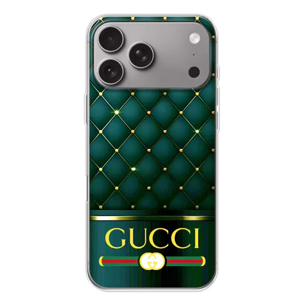 Чехол с принтом «Текстура Гуччи» для Apple iPhone 18 Pro Max