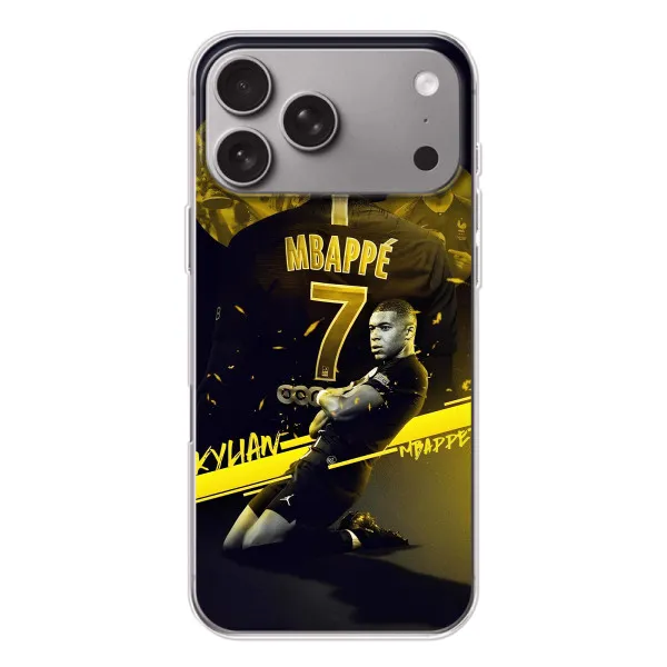 Чехол с принтом «Mbappe» для Apple iPhone 18 Pro Max