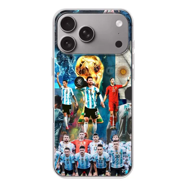 Чехол с принтом «Аргентина Месси» для Apple iPhone 18 Pro Max