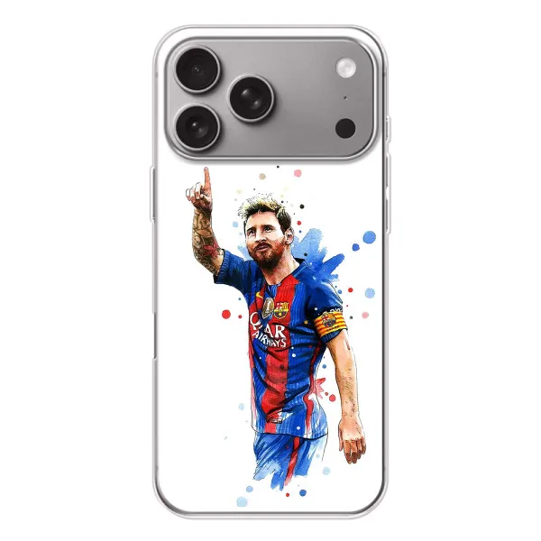 Чехол с принтом «Лео Месси» для Apple iPhone 18 Pro Max