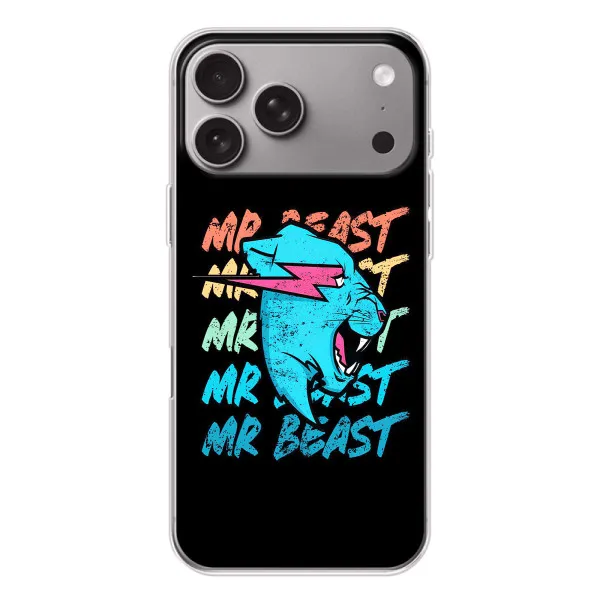 Чехол с принтом «logo Mr beast» для Apple iPhone 18 Pro Max