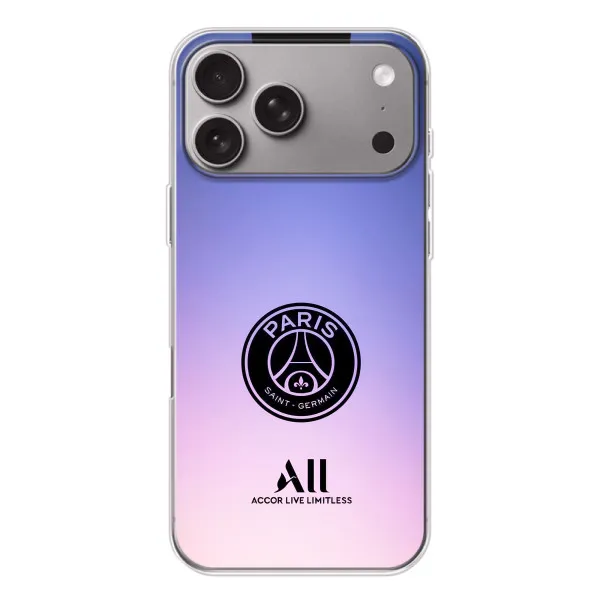 Чехол с принтом «лого PSG» для Apple iPhone 18 Pro Max