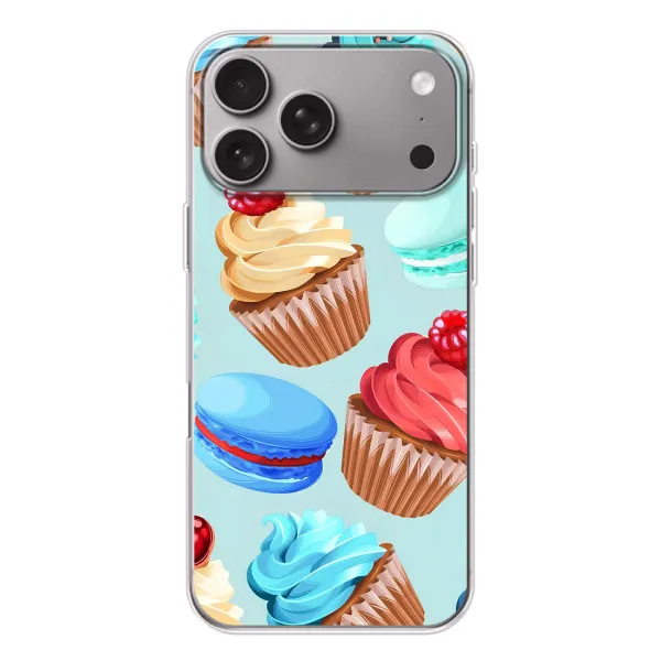 Чехол с принтом «Кексики» для Apple iPhone 18 Pro Max