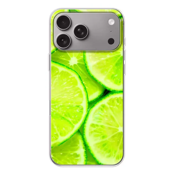Чехол с принтом «Лайм» для Apple iPhone 18 Pro Max