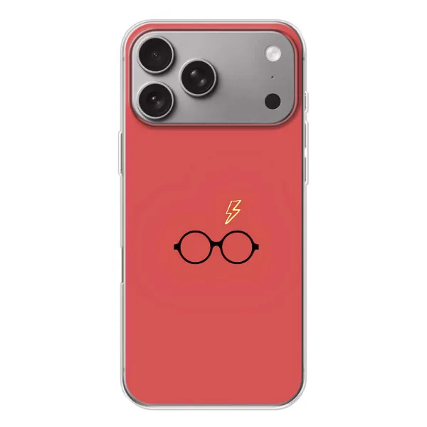 Чехол с принтом «шрам и очки» для Apple iPhone 18 Pro Max Чехол с принтом «шрам и очки» для Apple iPhone 18 Pro Max