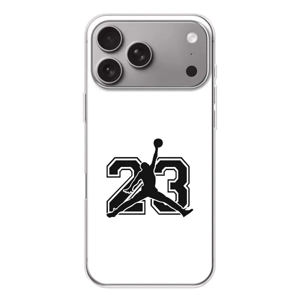 Чехол с принтом «Jordan 23» для Apple iPhone 18 Pro Max Чехол с принтом «Jordan 23» для Apple iPhone 18 Pro Max