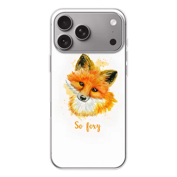 Чохол з принтом «Дівчинка Лиса» для Apple iPhone 18 Pro Max