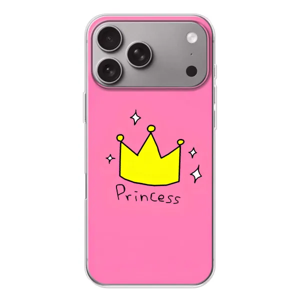 Чехол с принтом «Princess» для Apple iPhone 18 Pro Max Чехол с принтом «Princess» для Apple iPhone 18 Pro Max