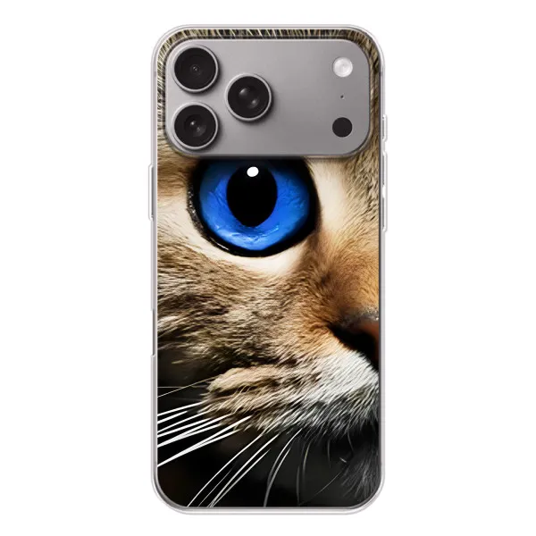 Чохол з принтом «Око кота» для Apple iPhone 18 Pro Max Чохол з принтом «Око кота» для Apple iPhone 18 Pro Max