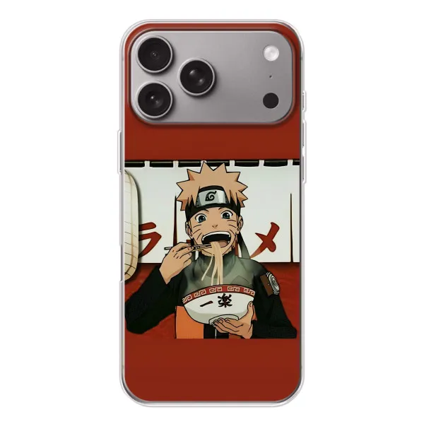 Чехол с принтом «Наруто с лапшой» для Apple iPhone 18 Pro Max Чехол с принтом «Наруто с лапшой» для Apple iPhone 18 Pro Max